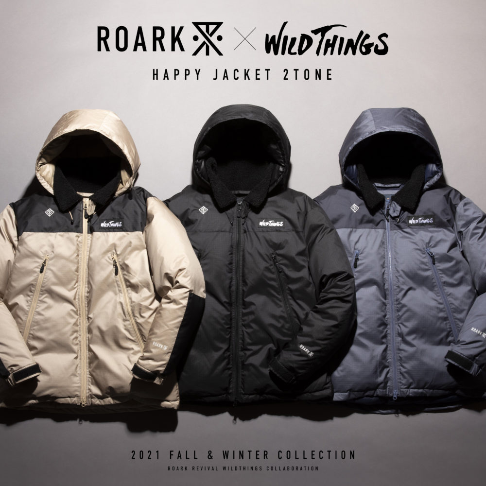 ロアーク×ワイルドシングス HAPPY JACKETが10/16（土）リリース![ROARK ...