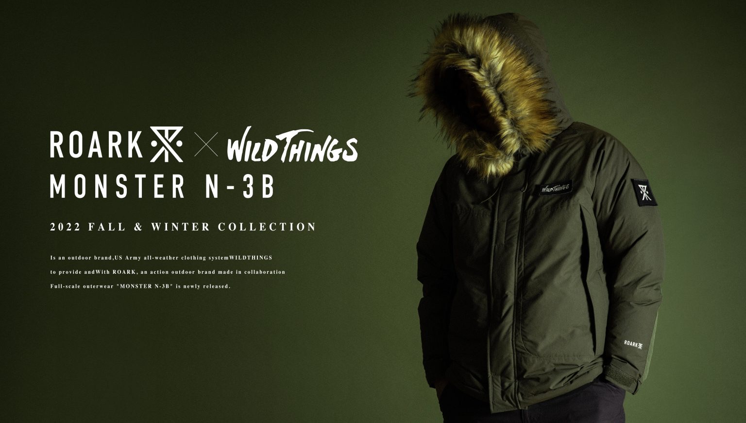 ROARK×WILD THINGS再び 圧巻の機能・デザインのジャケットが到着