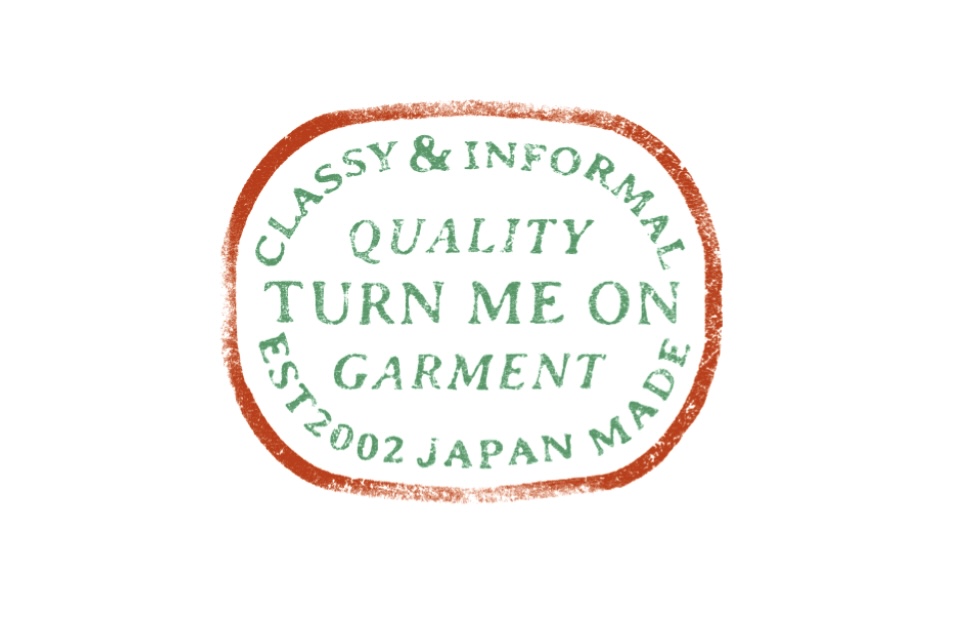 ブランドTURN ME ON 2025HISUMMER(夏展)での新しいロゴサイン