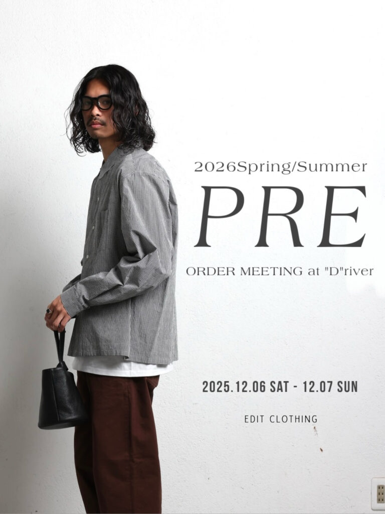 ブランド EDIT CLOTHING エディットクロージング 公式通販 取扱店舗 福井 モデル レザー サングラス 展開するセレクトショップ