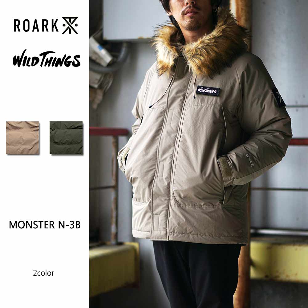 ROARK REVIVAL × Wildthings N-3B ジャケット-