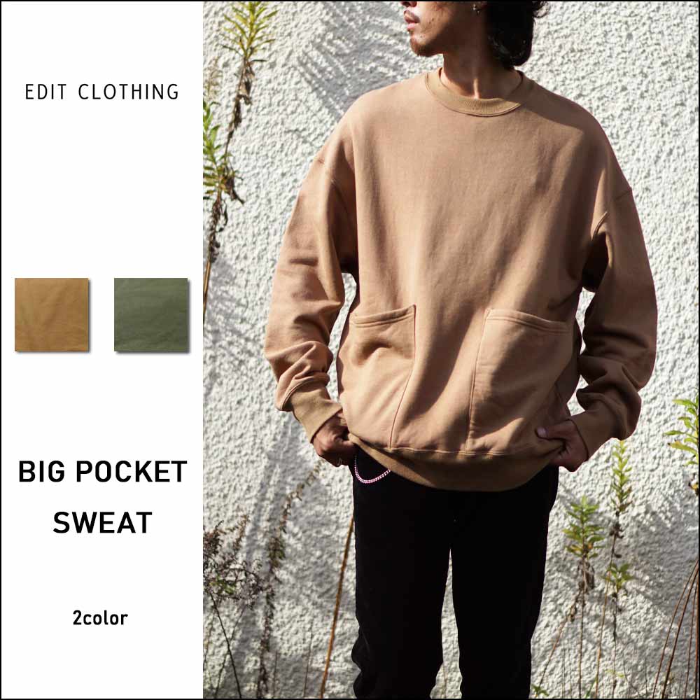 2023お得 スウェット BIG POCKET SWEAT TOP ZOZOTOWN PayPayモール店 通販 PayPayモール 