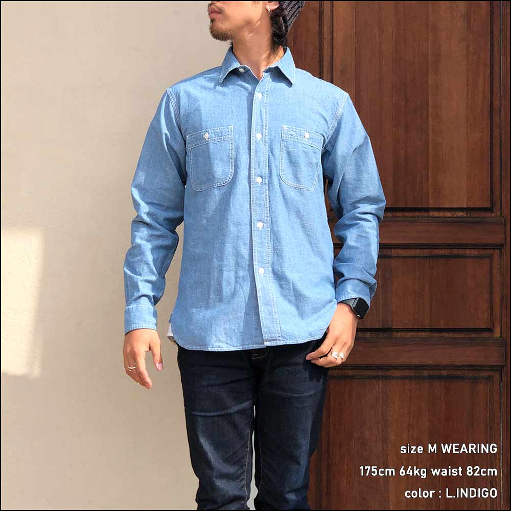 BIG MIKE / CHAMBRAY SHIRT / 102015300 / ¥9,350 - Select Shop D