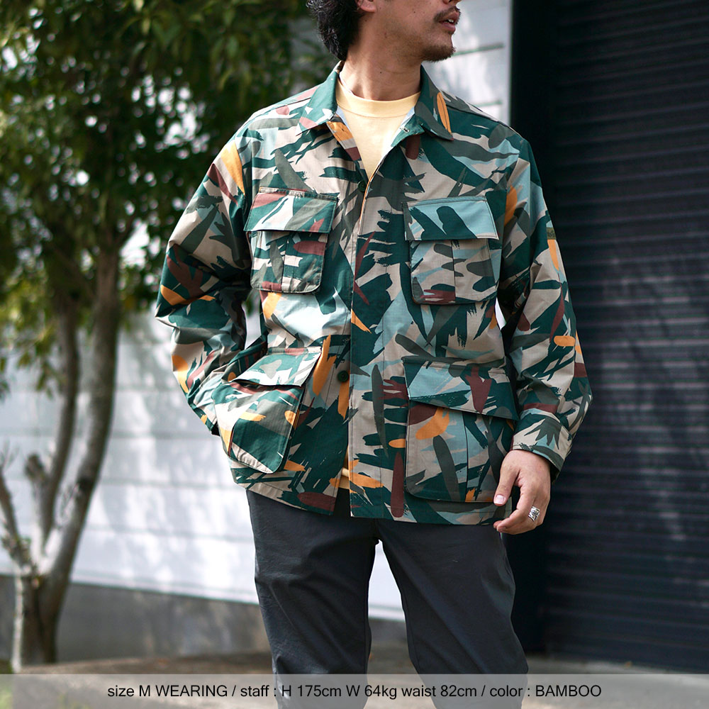 WILD THINGS GRAIN RIP BDU JACKET