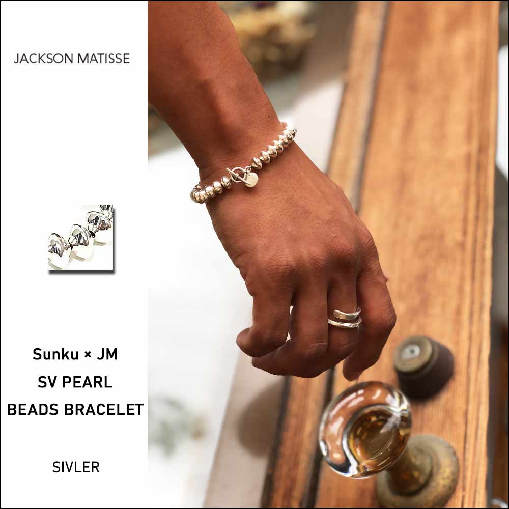 JACKSON MATISSE / Sunku×JM SV PEARL BRACELET / JZ20AW021SO 