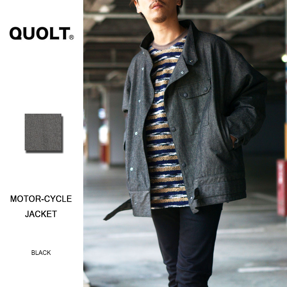 QUOLT / MOTOR-CYCLE JACKET（モーターサイクルジャケット） / 901T