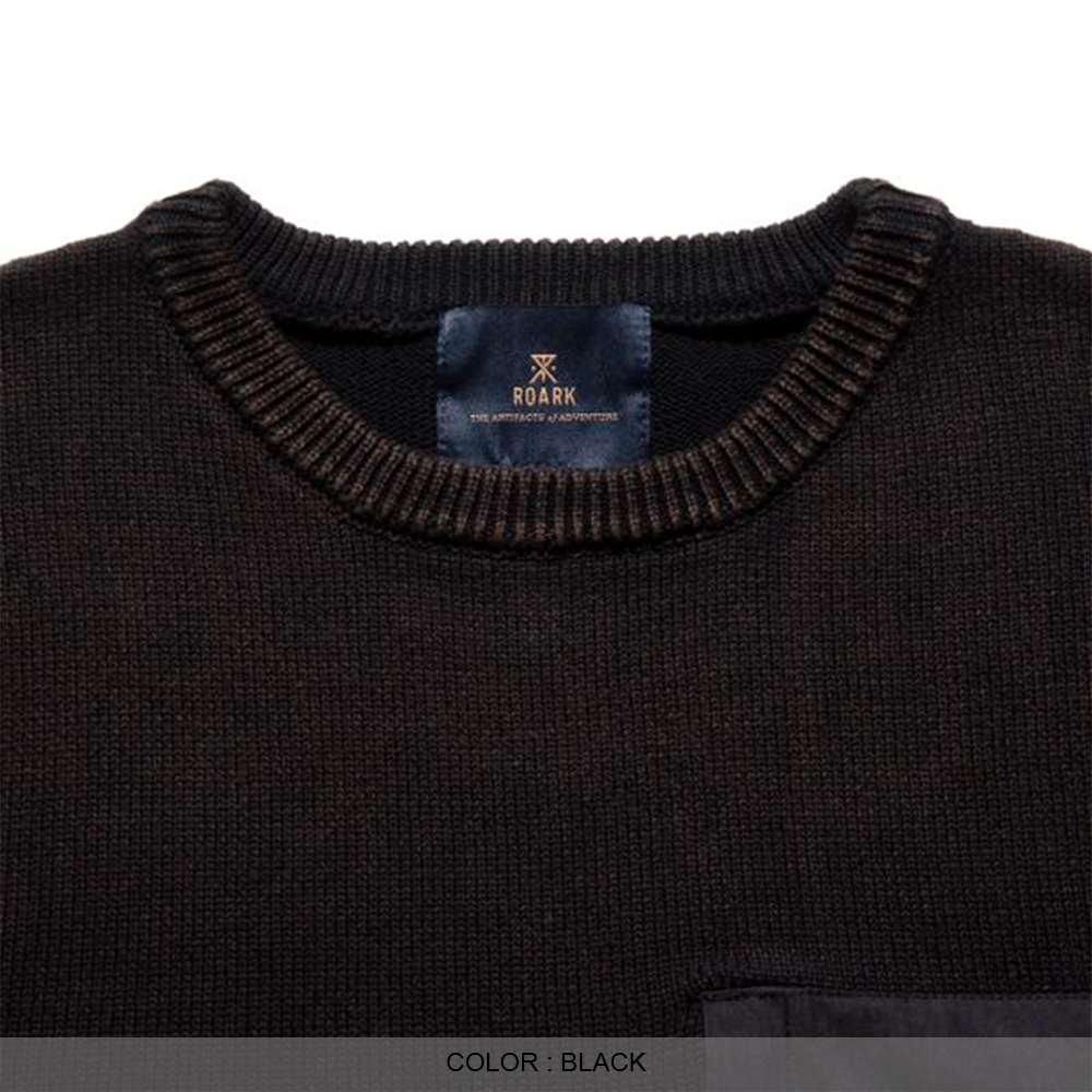 ROARK REVIVAL / SCOUT SWEATER / RKJ950-BLK - Select Shop D-River