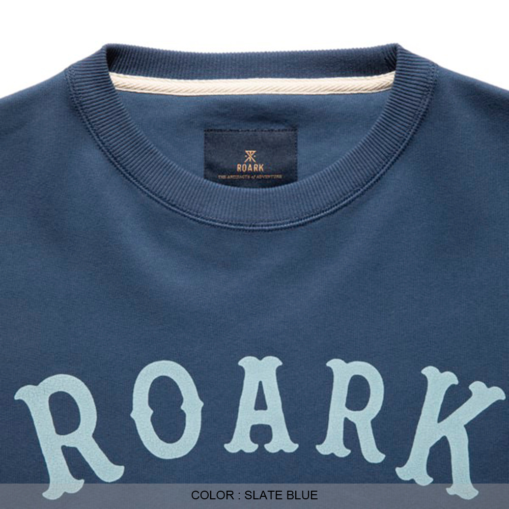 ROARK REVIVAL / “MEDIEVAL LOGO” CREW SWEAT / RSWJ972-SLT - Select