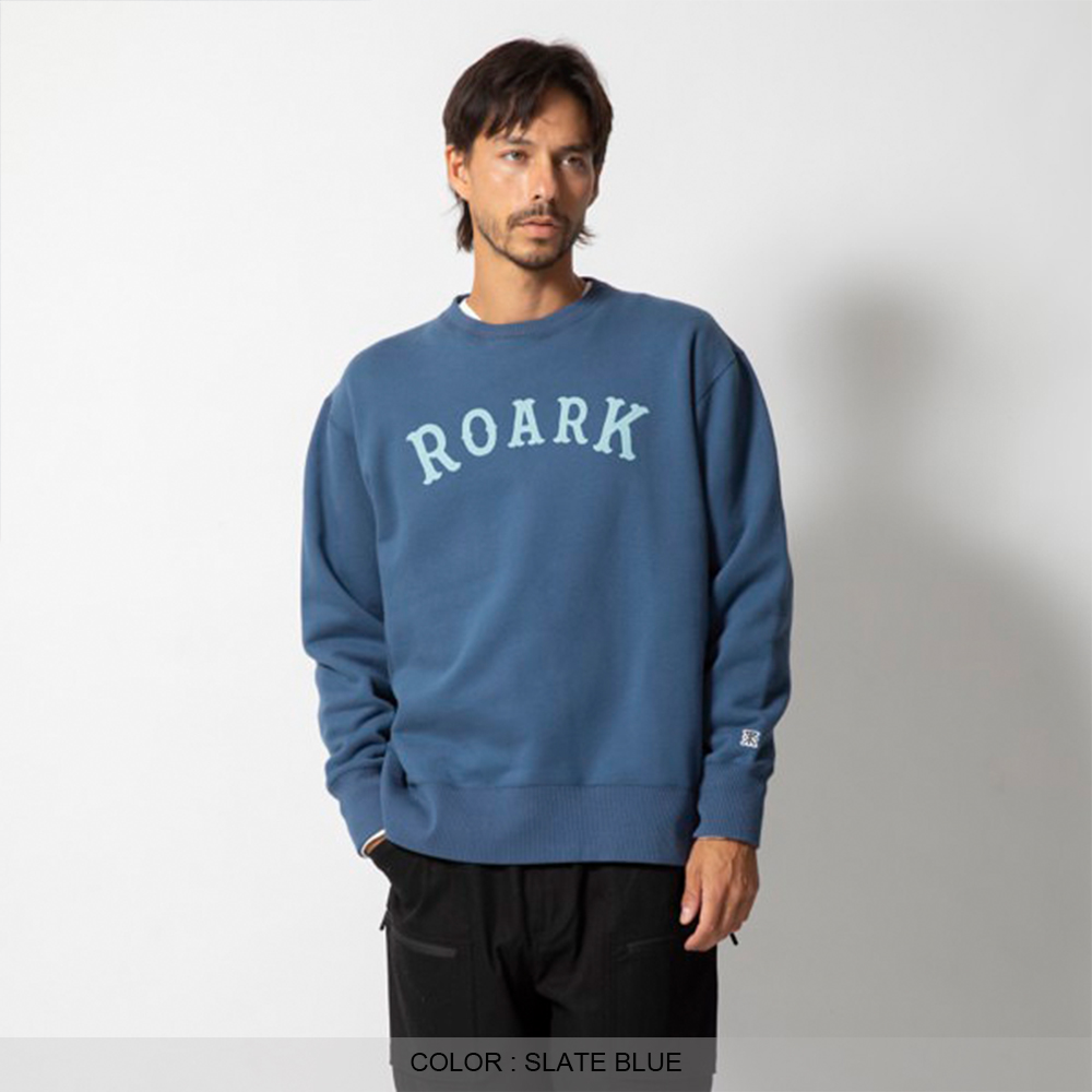 ROARK REVIVAL / “MEDIEVAL LOGO” CREW SWEAT / RSWJ972-SLT - Select