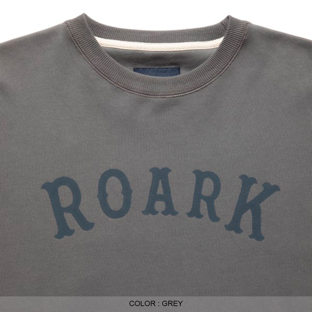 ROARK REVIVAL / “MEDIEVAL LOGO” CREW SWEAT / RSWJ972-GRY - Select